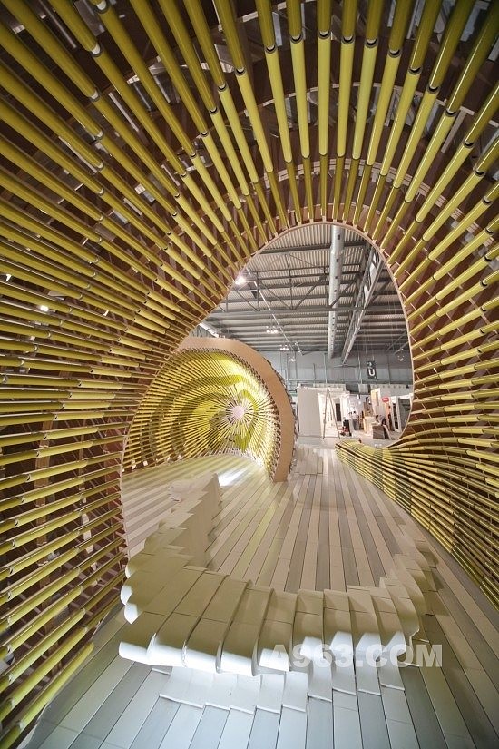 GGLab建筑工作室公共空间设计作品:流动性装置_艺术中国